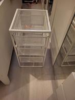 Ikea Metalen ladekastje - Lennart wit, Ophalen, Minder dan 50 cm, Zo goed als nieuw, Minder dan 25 cm
