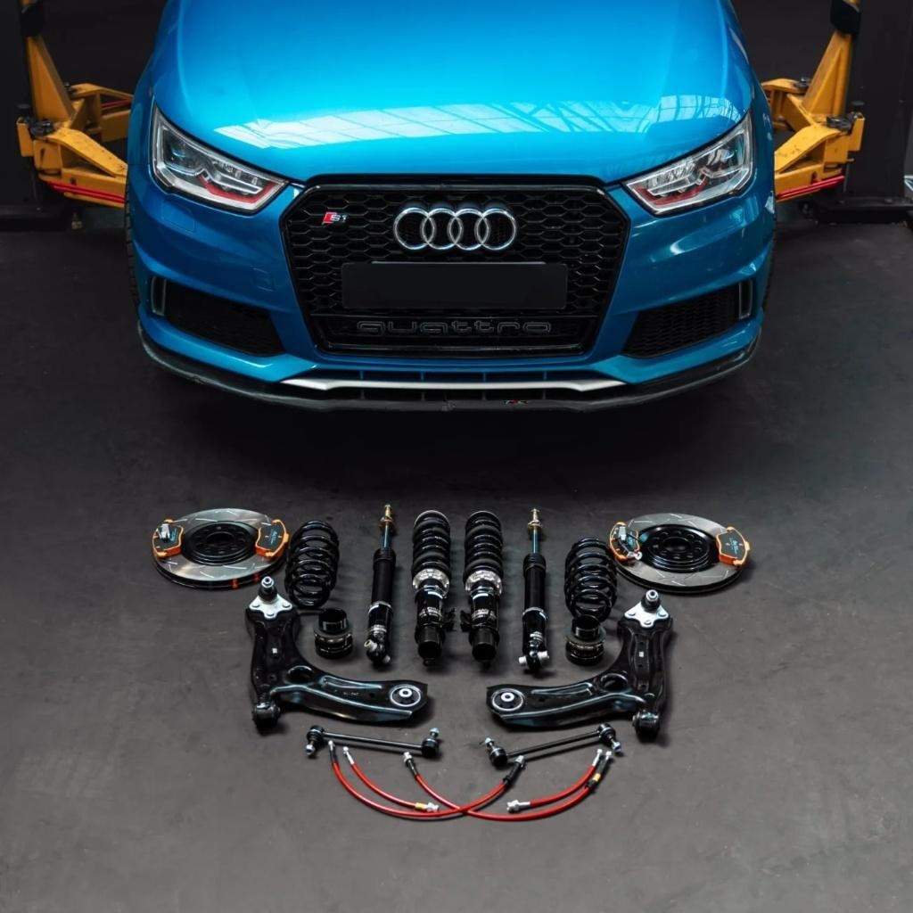 BC Racing BR-RN serie schroefset - Audi S1 8X AWD 2015-2018, Ophalen of Verzenden