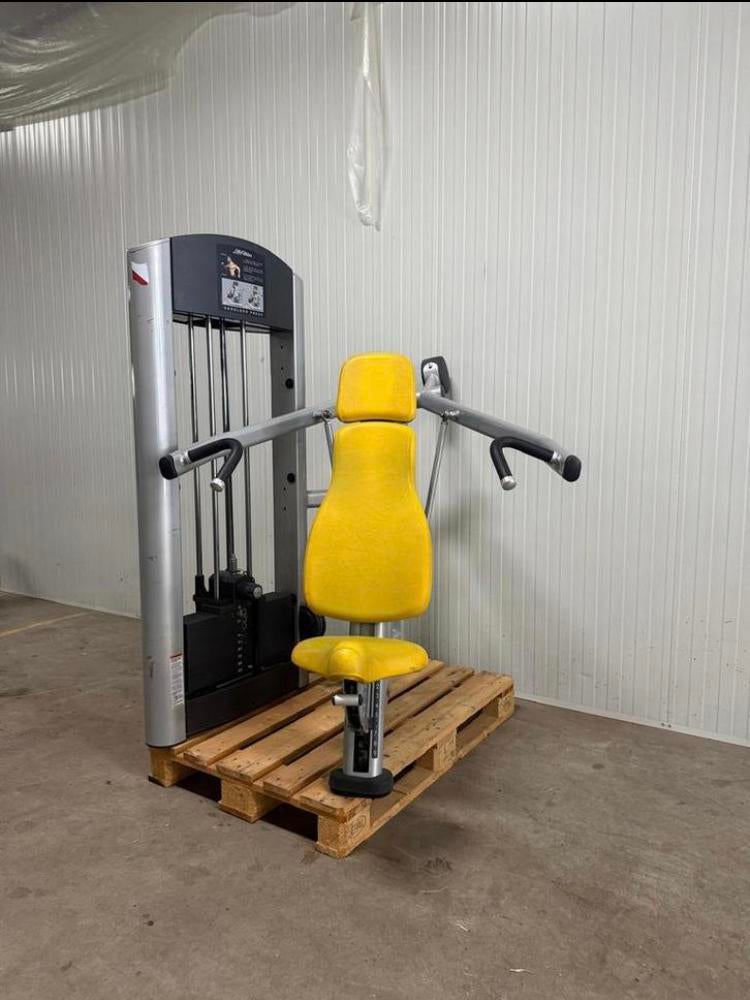 Life Fitness shoulderpress / Schouder machine / Signature, Ophalen, Benen, Gebruikt, -