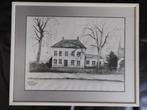 pentekening pastorie St.Joriskerk Stratum Eindhoven Ritahuis, Ophalen of Verzenden