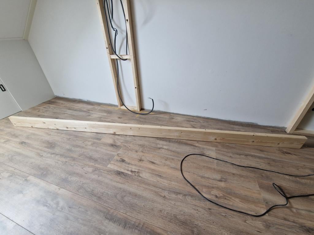 Vuren balk C24 144x44mm 360cm lang, Ophalen, 25 tot 50 mm, Nieuw, 300 cm of meer