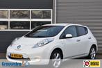 Nissan LEAF ACENTA 30 KWH / 199 p/m lease / P.CAMERA / STOEL, Gebruikt, Alcantara, Wit, Leaf