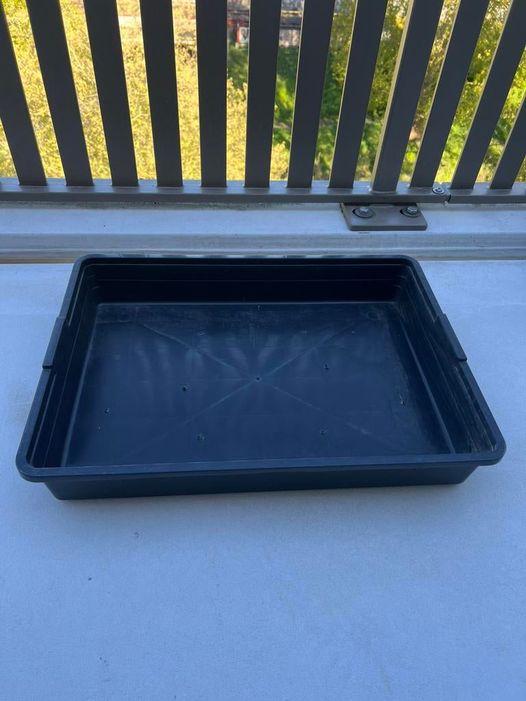 Lage moestuin plantenbak / kweektray, Tuin en Terras, Bloembakken en Plantenbakken, Kunststof, Gebruikt, Minder dan 30 cm, Minder dan 60 cm