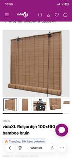 Bamboe rolgordijn 2 stuks *bieden, Ophalen of Verzenden, Zo goed als nieuw, 150 tot 200 cm