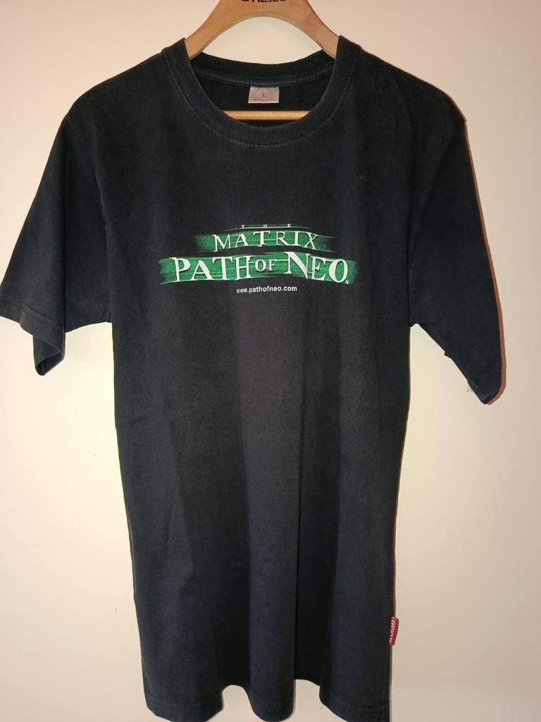 The Matrix Path of Neo game shirt, Ophalen, Maat 52/54 (L), Zwart