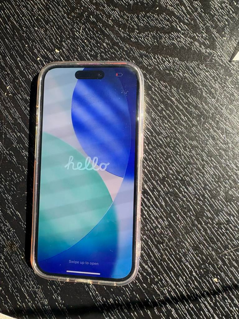 iPhone 16 Roze met eSIM, 128 GB, Nieuw, IPhone 16, Ophalen of Verzenden