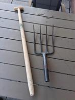 Riek met losse nieuwe steel., Ophalen of Verzenden, Gebruikt, Vork, Onbekend