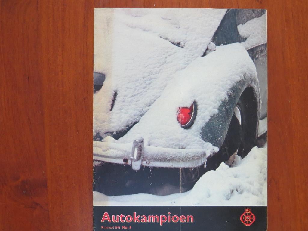 Autokampioen 5 1971 Toyota 1000 (test), auto’s uit Spanje, Ophalen of Verzenden, Nieuw, Toyota