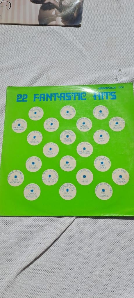 22 Fantastic Hits - Diverse Artiesten LP, Gebruikt, Ophalen of Verzenden, Complilatie, 12 inch