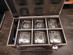 Showtec Eventspot 1800 Q4 Set Case met 6 eventspots, Ophalen, Gebruikt, Licht, Kleur