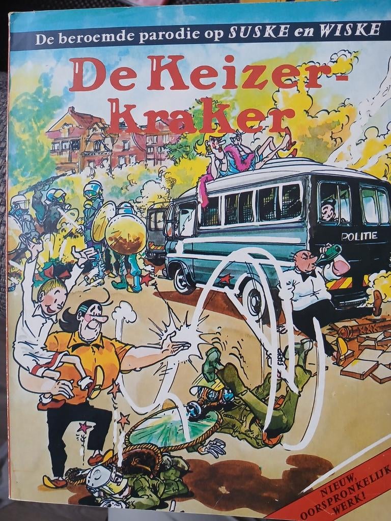 Suske en Wiske: De Keizer-Kraker (Parodie), Boeken, Stripboeken, Eén stripboek, Ophalen of Verzenden, Gelezen