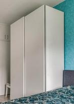 Pax kast wit met hang- en leggedeelte 2.36 m hoog, Huis en Inrichting, Kasten | Kledingkasten, Ophalen, Met deur(en), 100 tot 150 cm