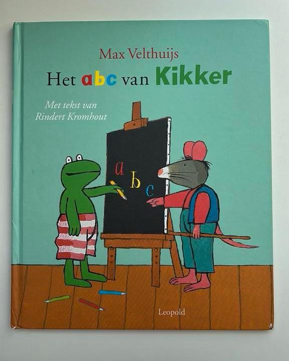Rindert Kromhout - Het abc van Kikker, Ophalen of Verzenden, Zo goed als nieuw, Rindert Kromhout; Max Velthuijs, Prentenboek