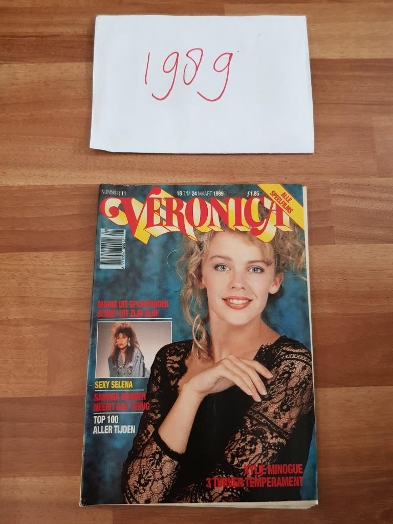 Veronica magazine 1989 + 1990, Verzenden, 1980 tot heden, Tijdschrift