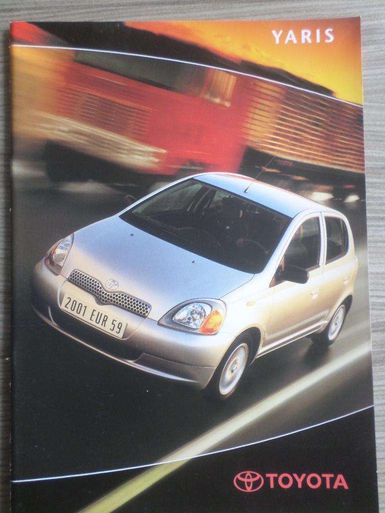 Toyota Yaris & T Sport 1997 Brochure, Ophalen of Verzenden, Zo goed als nieuw, Toyota