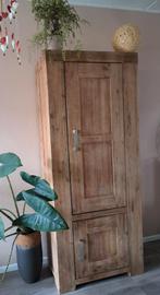 Houten kast, Huis en Inrichting, Kasten | Buffetkasten, Ophalen, 100 tot 150 cm, 50 tot 100 cm, Zo goed als nieuw