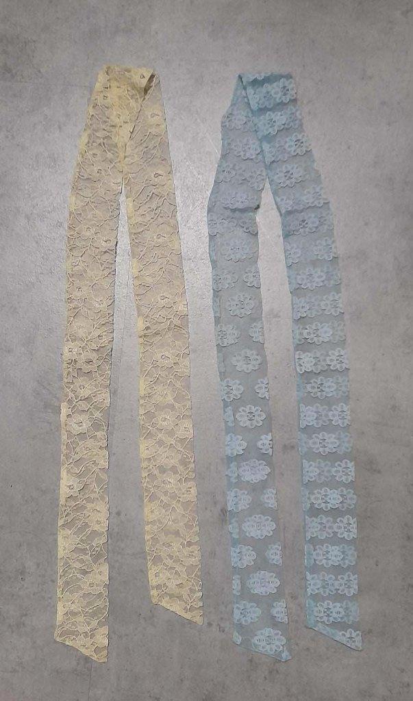 Kanten Sierband / haarband / strik of iets anders creatiefs, Hobby en Vrije tijd, Naaien en Fournituren, Zo goed als nieuw, Kant