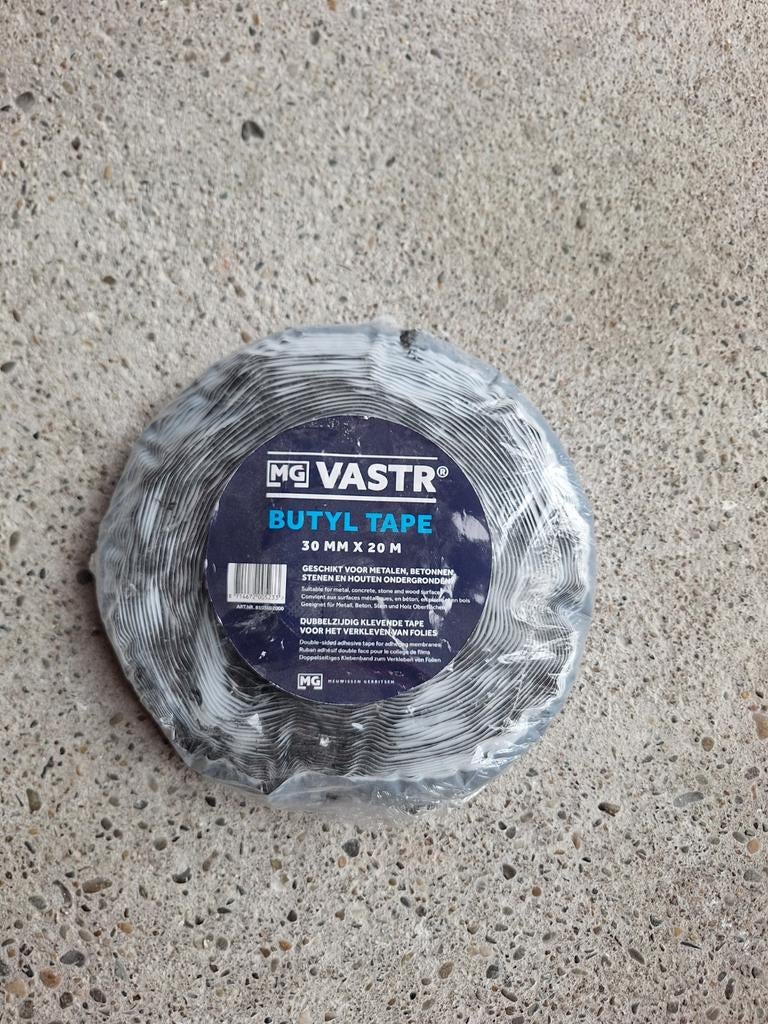 Butyltape 30mm x 20m - Dubbelzijdig klevend, Doe-het-zelf en Verbouw, Isolatie en Afdichting, Overige materialen, Dakisolatie