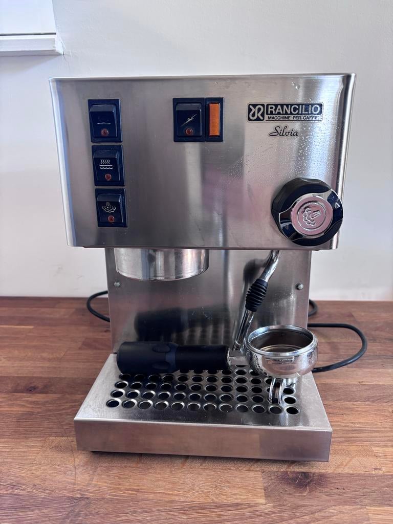 Rancilio Silvia Espressomachine - 1e editie, Ophalen, Afneembaar waterreservoir, Gebruikt, Espresso apparaat