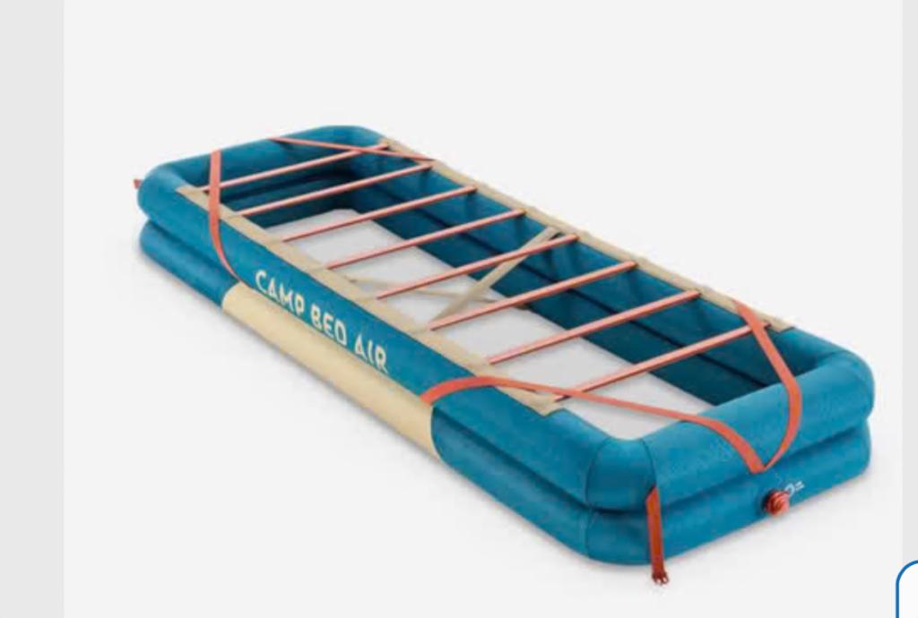 Opblaasbaar veldbed 2x gezocht, Caravans en Kamperen, Luchtbedden, Ophalen, Zo goed als nieuw