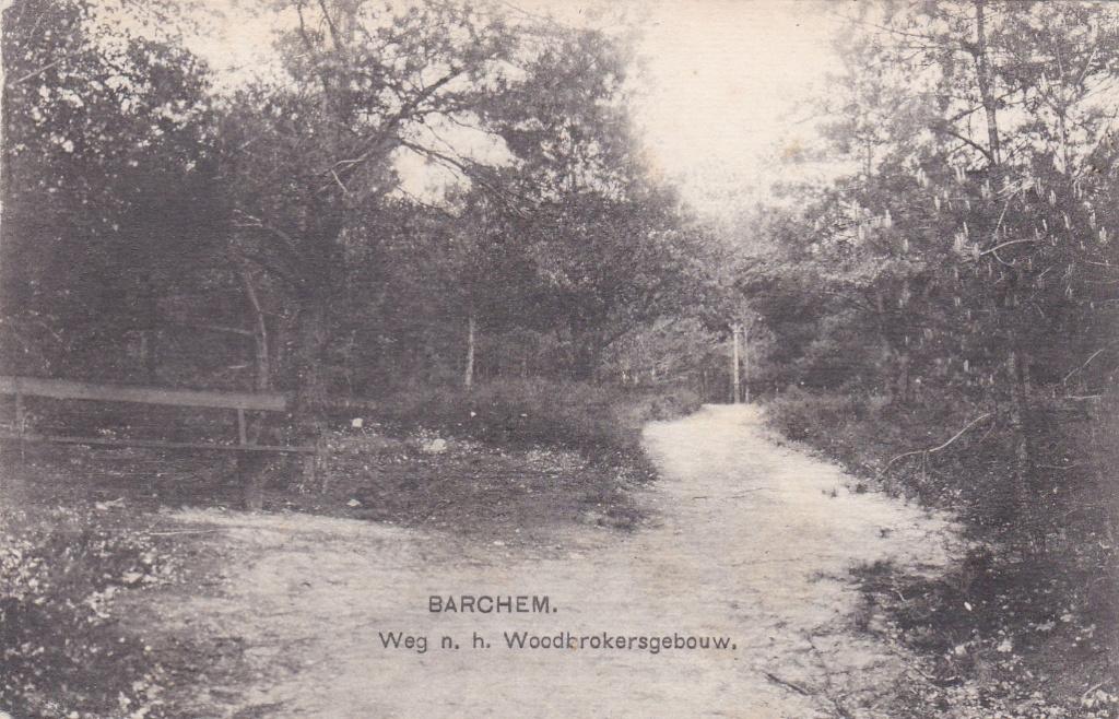 GA1519 Barchem Weg naar het Woodbrokersgebouw Ruurlo Lochem, Verzenden, Voor 1920, Gelopen, Gelderland