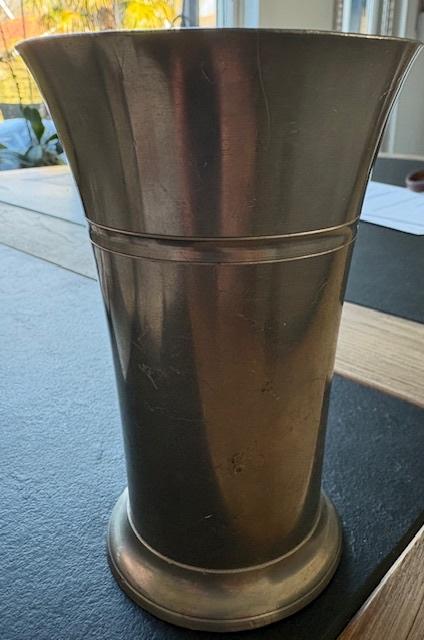 Tinnen vaas, Antiek en Kunst, Ophalen of Verzenden