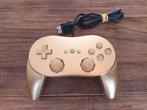 Gouden Wii Classic Controller Pro - Zo goed als nieuw, Ophalen of Verzenden, Zo goed als nieuw