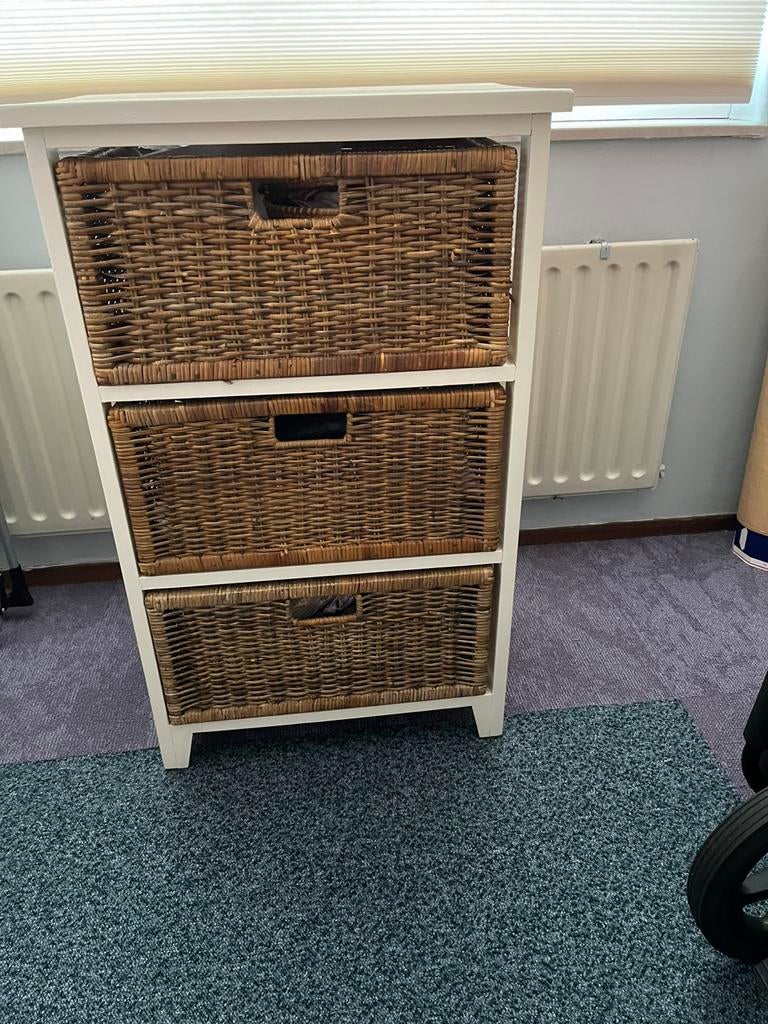 ladekast met rietenmanden, Ophalen, Gebruikt, Landelijk