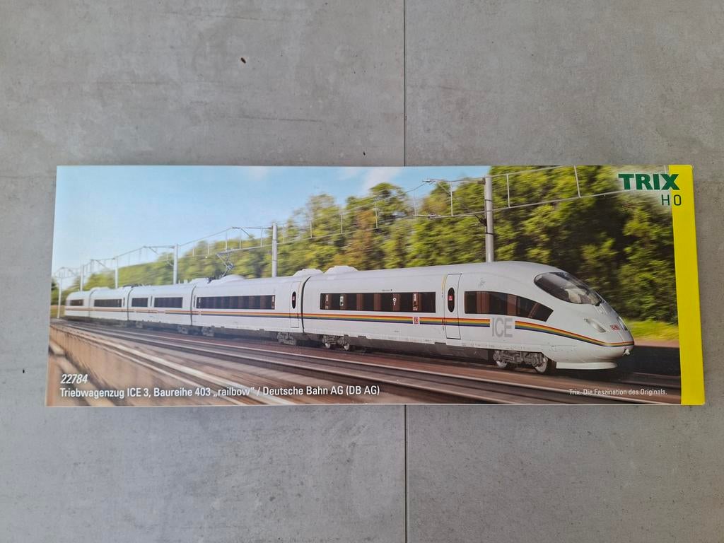 Trix ICE Rainbow 22784 (H0-DC-Sound), Trix, Ophalen of Verzenden, Zo goed als nieuw, Gelijkstroom