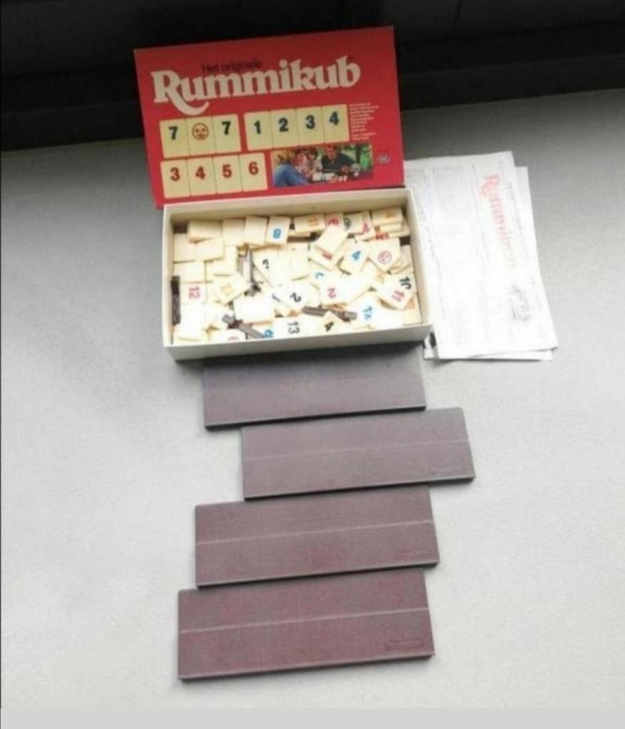 Rummikub, Een of twee spelers, Ophalen of Verzenden, Zo goed als nieuw