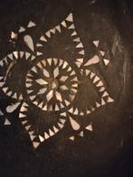 Schaal hout ingelegd met parelmoer India, Huis en Inrichting, Ophalen of Verzenden