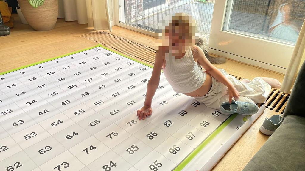 Rekenmat 100-veld, Ophalen of Verzenden, Nieuw