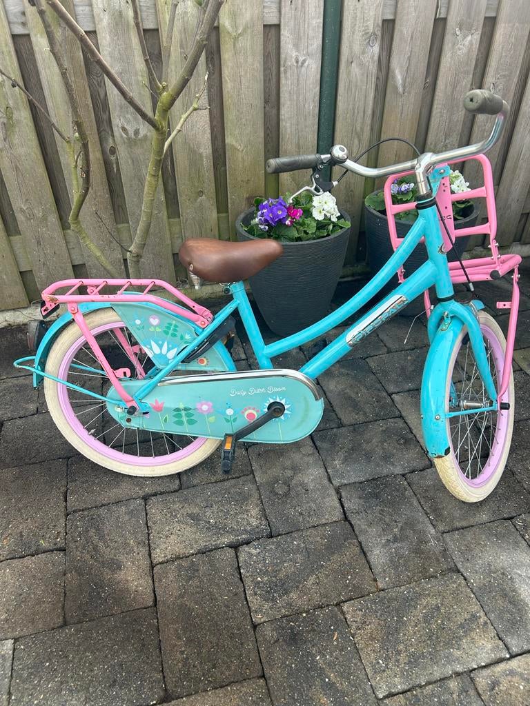 Popal meisjesfiets 20 inch, Ophalen, Zo goed als nieuw, Velgrem, 20 inch of meer