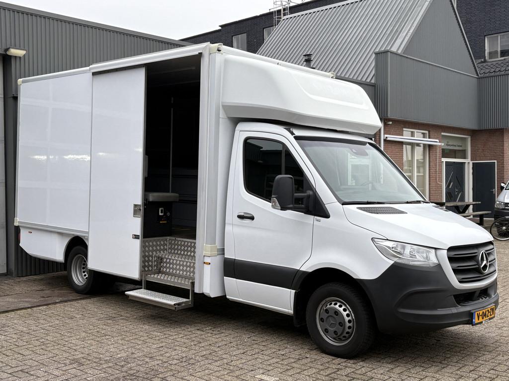 Mercedes-Benz Sprinter 516 CDI Maxi 432 wb Bakwagen Werkplaa, Auto's, Bestelauto's, Gebruikt, Wit, Bedrijf, Diesel