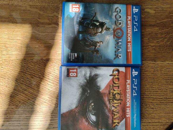 God of War PS4 Games - 2-pack, Spelcomputers en Games, Games | Sony PlayStation 4, Zo goed als nieuw, Avontuur en Actie, 1 speler