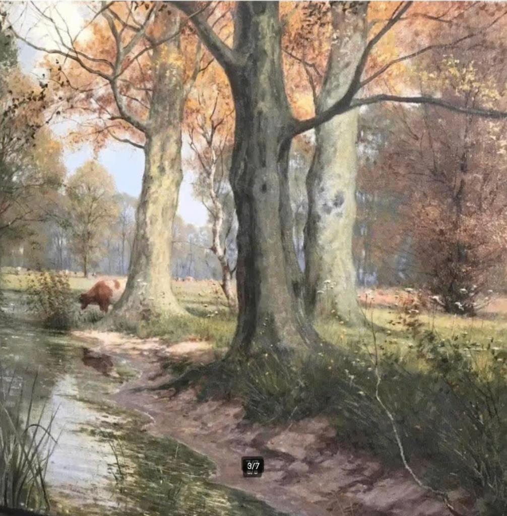 Schilderij van W.J.Alberts, Antiek en Kunst, Kunst | Schilderijen | Klassiek, Ophalen