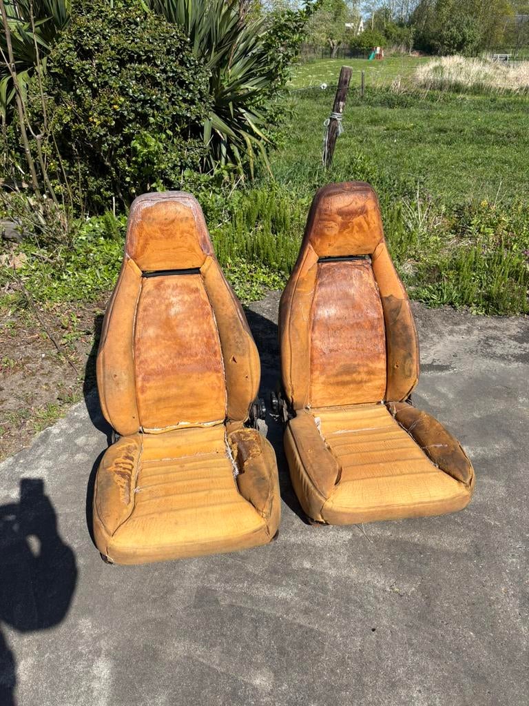 Porsche stoelen voor restauratie, Auto-onderdelen, Ophalen, Gebruikt, Porsche, Porsche