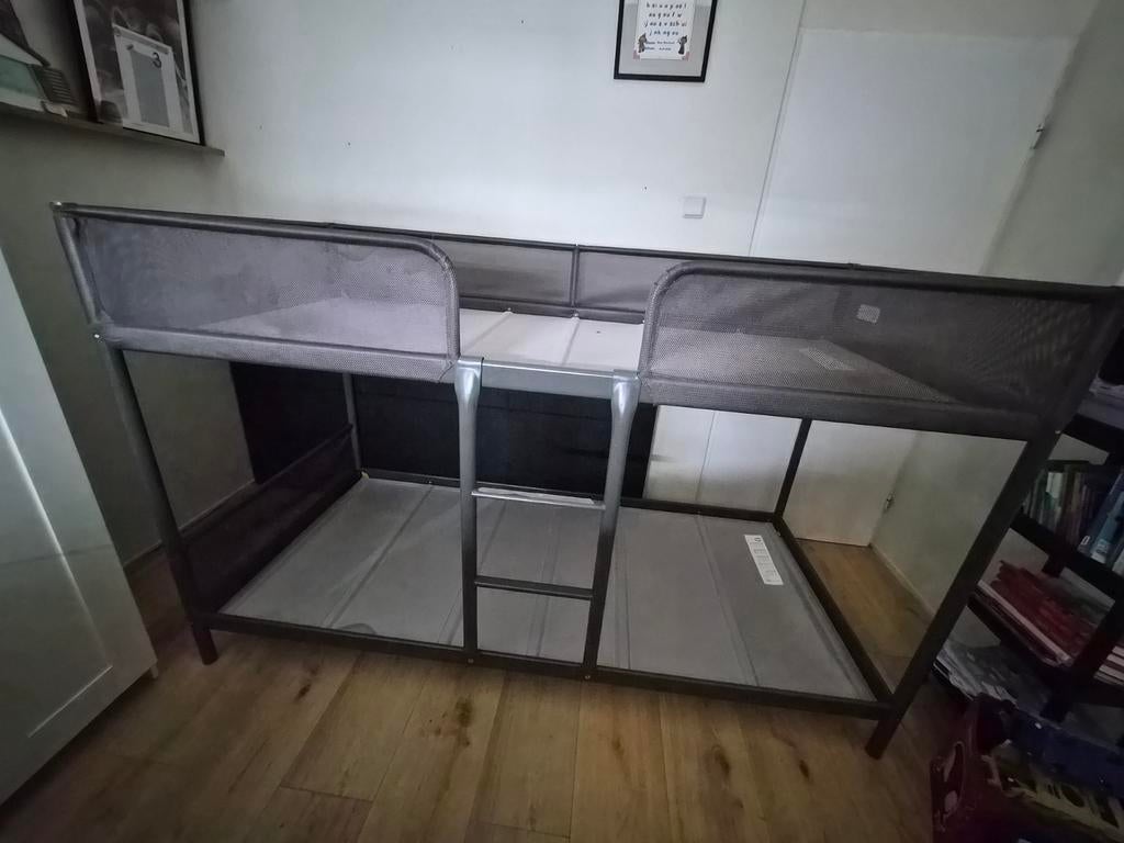 Stappelbed Ikea tuffing, Ophalen, Gebruikt, 90 cm, Tweepersoons