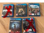 PS4 Games: Wolfenstein, Matterfall, Deus Ex, Deathwatch, Far, Spelcomputers en Games, Games | Sony PlayStation 4, Gebruikt, Vanaf 18 jaar