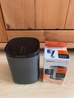 Sonos Play 1 (zwart), met Vogels muurbeugel., Ophalen, Zo goed als nieuw, Sonos, Minder dan 60 watt
