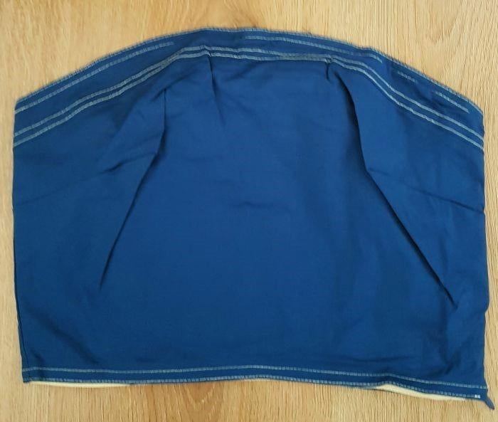 Blauwe top maat 128/134 *NIEUW* (0807), Kinderen en Baby's, Kinderkleding | Maat 128, Meisje, Nieuw, Ophalen of Verzenden, Shirt of Longsleeve