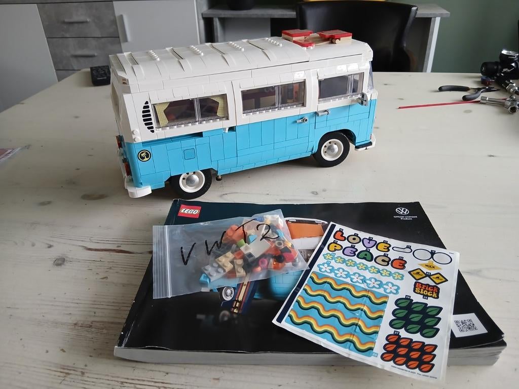Vw bus T2 lego(10279), Ophalen of Verzenden, Compleet, Lego