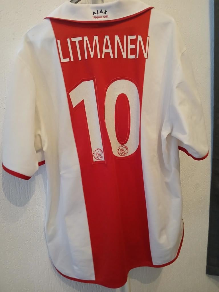 Ajax shirt. Jari Litmanen. Original. Xl, Verzamelen, Ophalen of Verzenden, Gebruikt, Ajax, Shirt