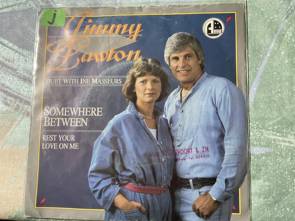 Jimmy Lawton - Somewhere Between / Rest Your Love On Me, Gebruikt, 7 inch, Single, Ophalen of Verzenden