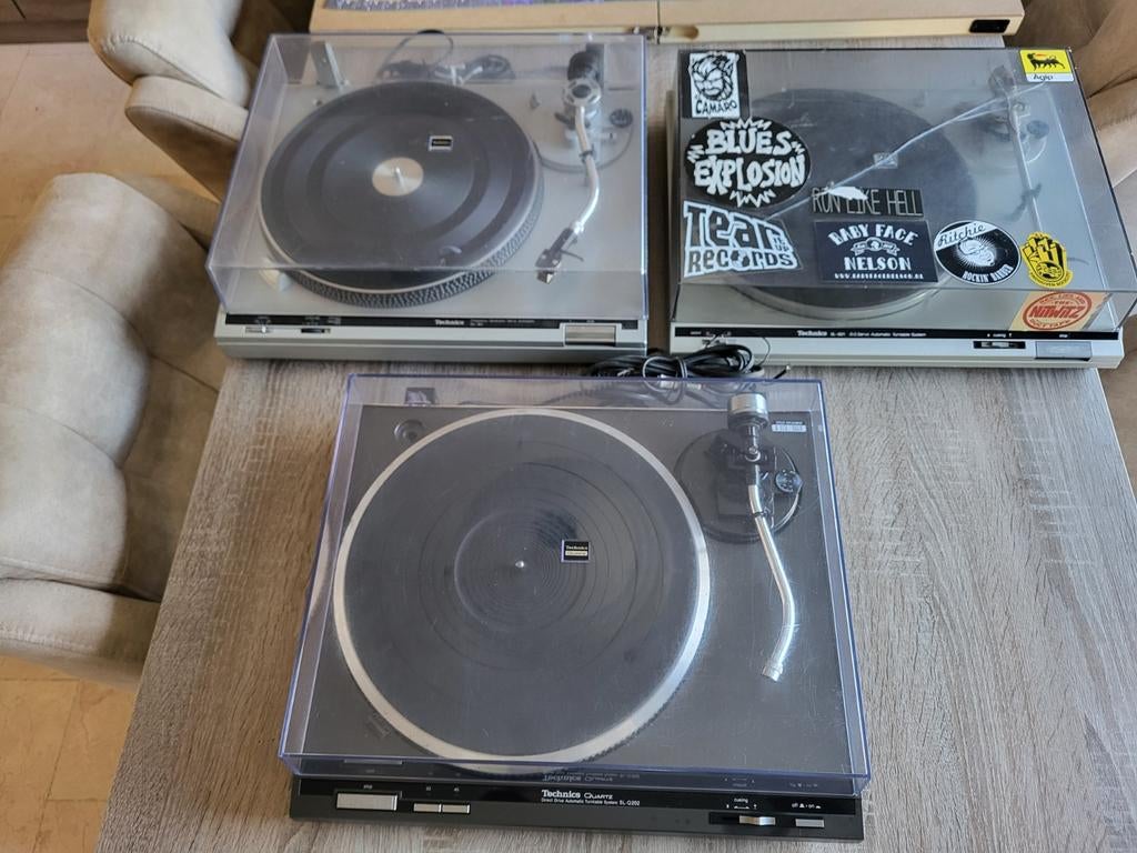Technics 3x, Audio, Tv en Foto, Ophalen, Gebruikt, Automatisch, Platenspeler