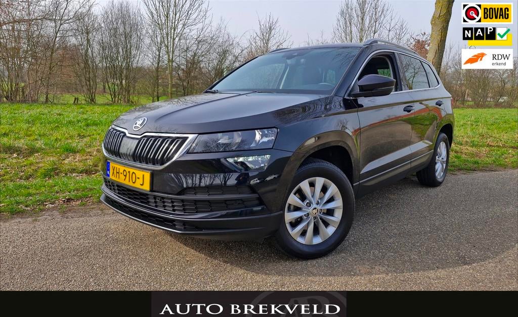 Skoda Karoq 1.0 TSI Clever Edition 116PK | Rijklaarprijs | C, Auto's, Skoda, Bedrijf, Te koop, Karoq, ABS, Adaptive Cruise Control