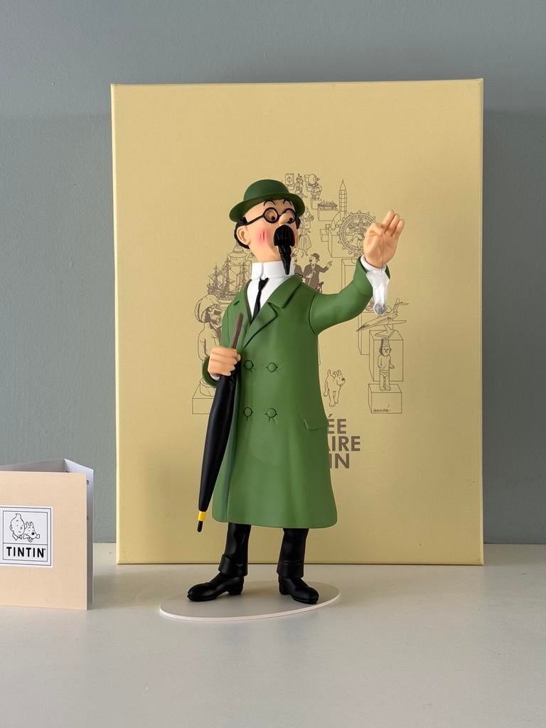 Zonnebloem - Kuifje/Herge - Moulinsart - Denkbeeldig Museum, Ophalen of Verzenden, Kuifje, Zo goed als nieuw, Beeldje of Figuurtje