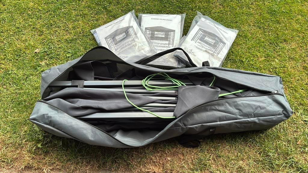 Partytent/paviljoen Bois le Duc nieuw, Ophalen, Zo goed als nieuw