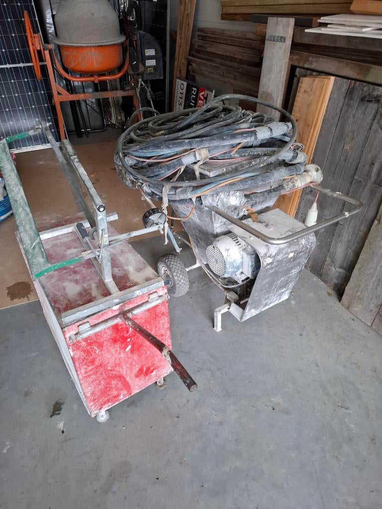 Spackmachine, Doe-het-zelf en Verbouw, Ophalen of Verzenden, Gebruikt