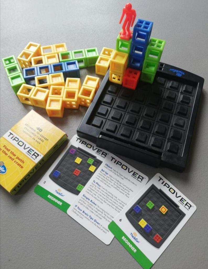 Tipover, iq thinkfun puzzels, Ophalen of Verzenden, 500 t/m 1500 stukjes, Zo goed als nieuw, Rubik's of 3D-puzzel